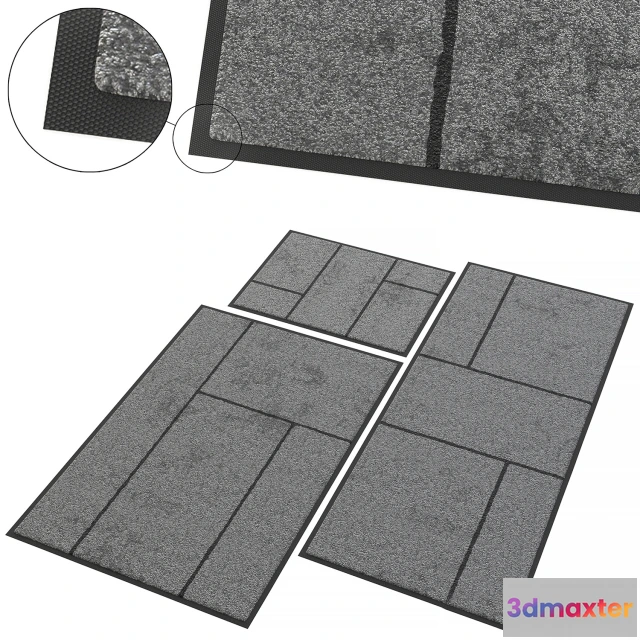 1593892 - decoration - IKEA carpet 3D Max
