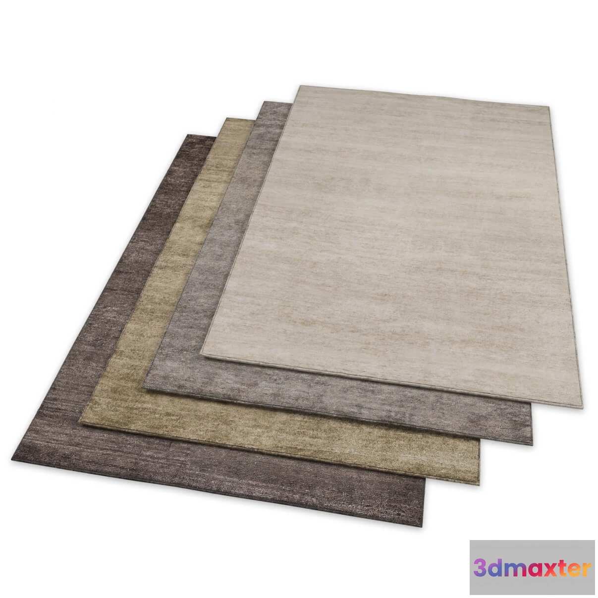 1593922 - decoration - Bamboo rugs set 3D Max