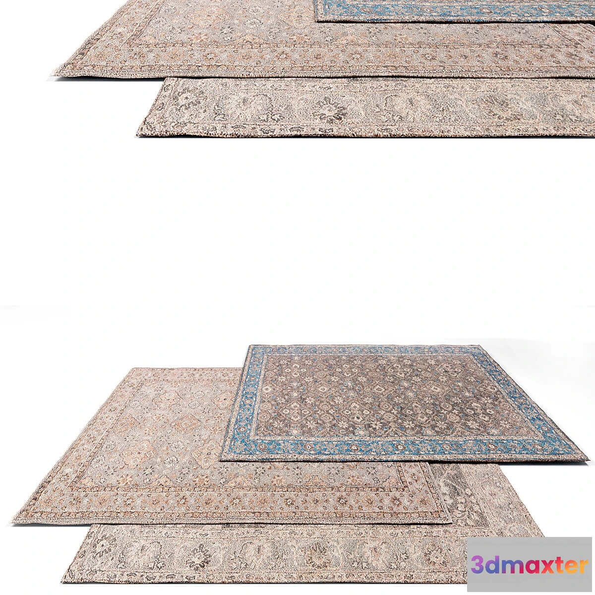 1593930 - decoration - Jaipur Living classic rug set 3D Max