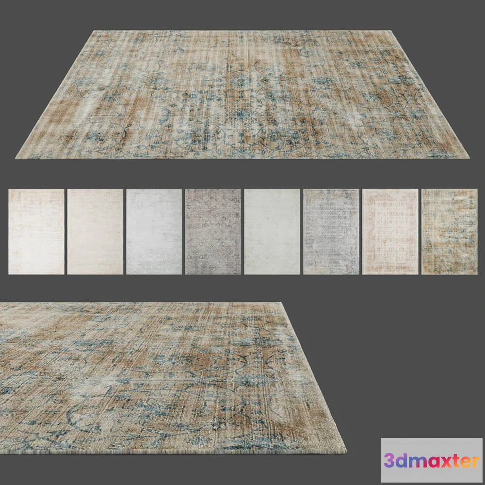 1593940 - decoration - Nourison desert skies carpet 3D Max