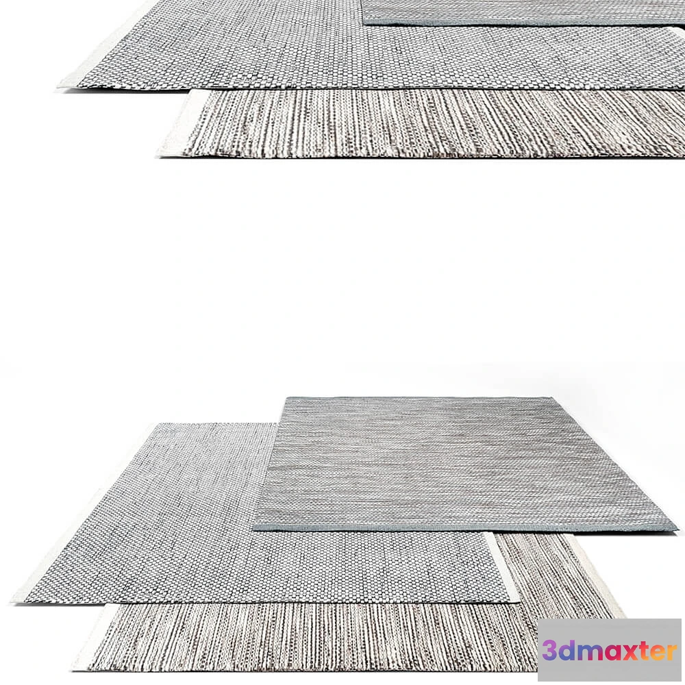 1593950 - decoration - Linie Design Asko rug set 3D Max
