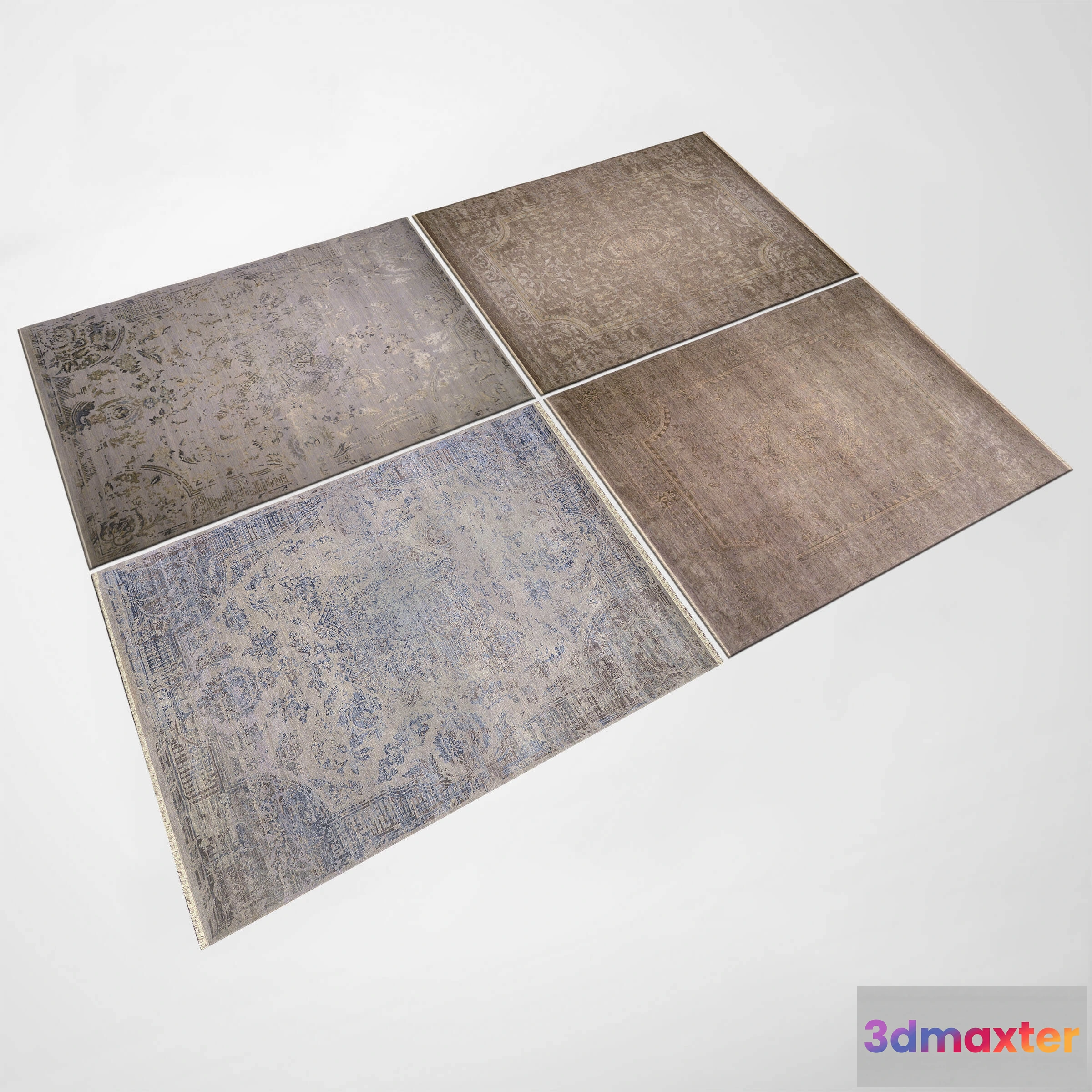 1594280 - decoration - Mat rug 04 3D Max
