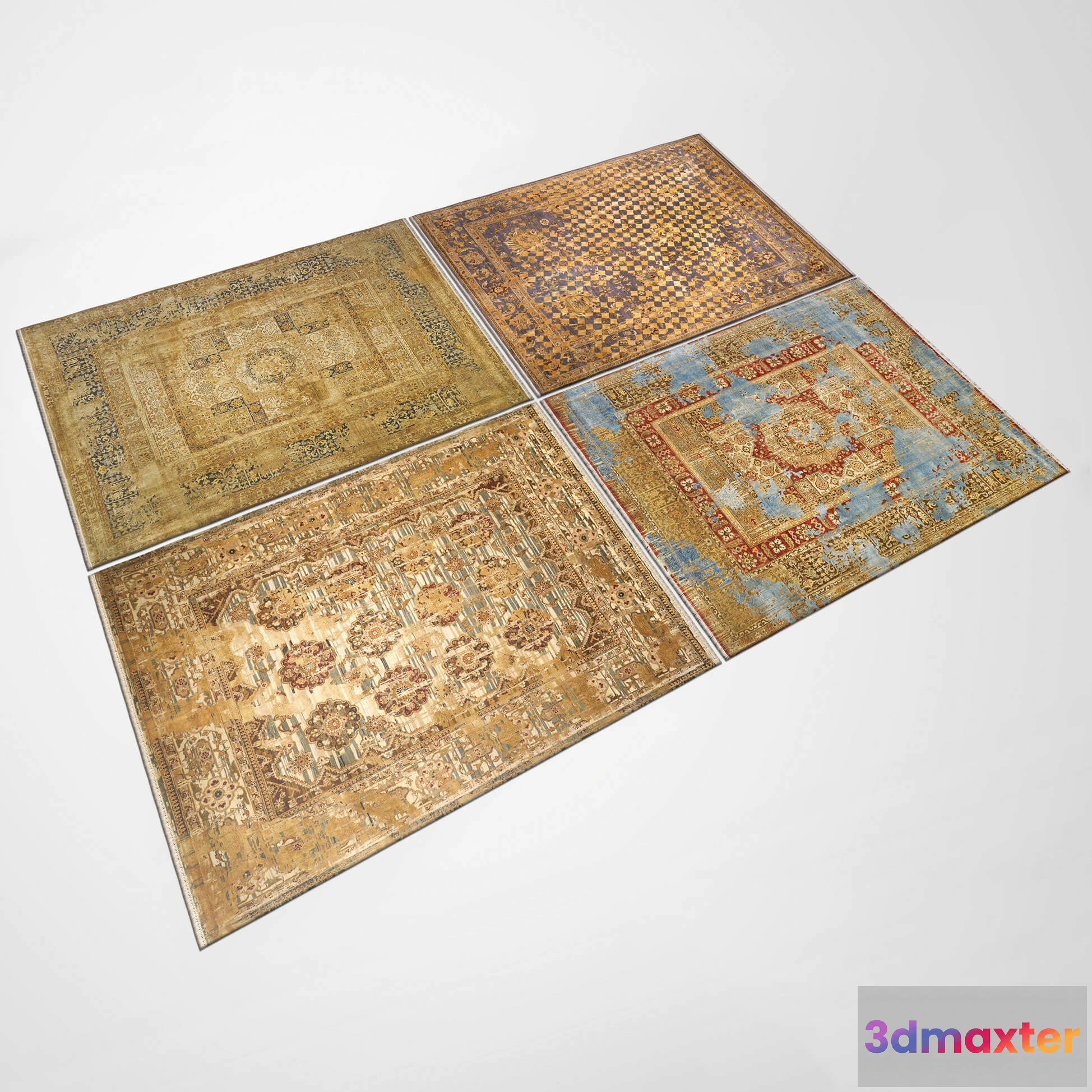 1594286 - decoration - Rug 03 3D Max
