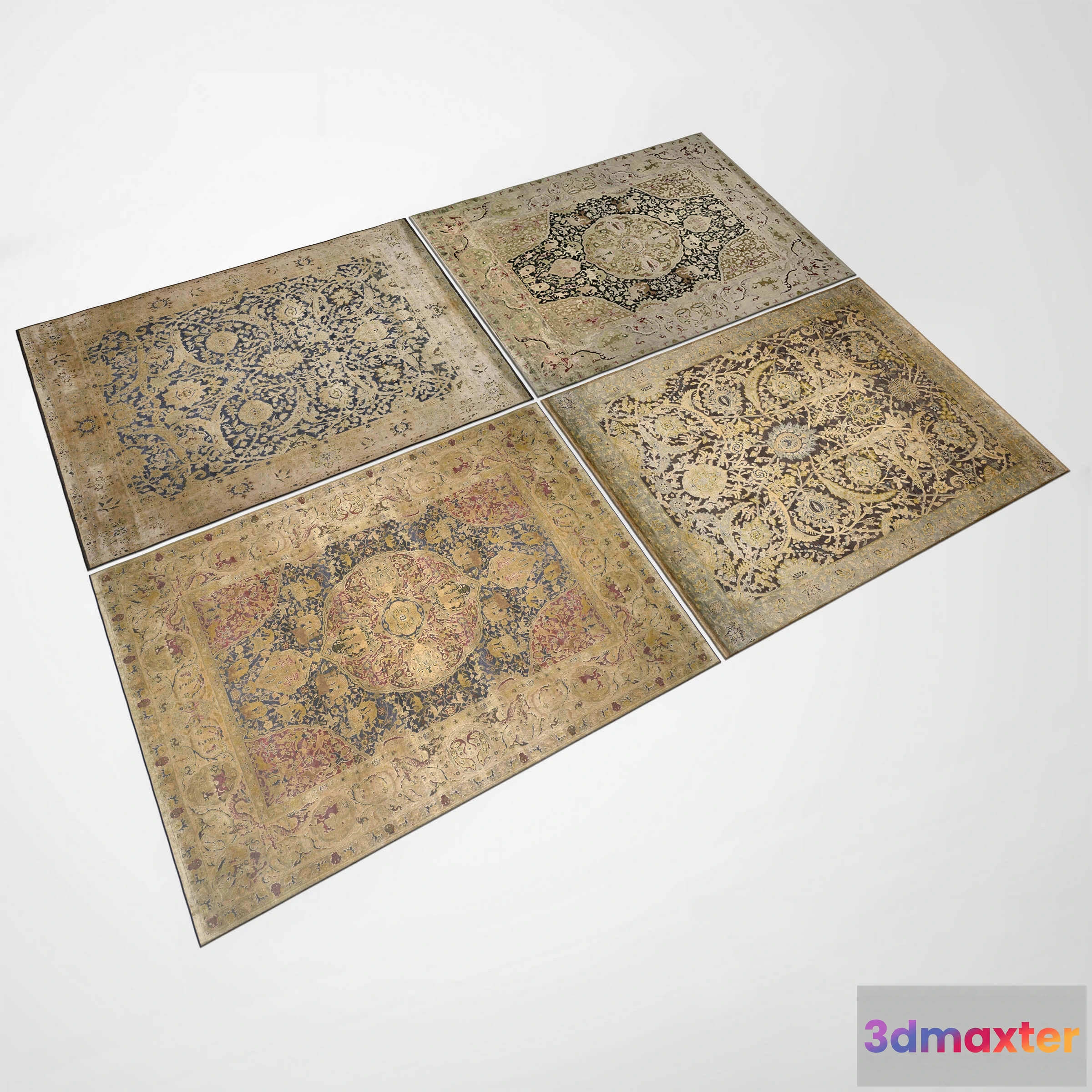 1594288 - decoration - Rug 02 3D Max