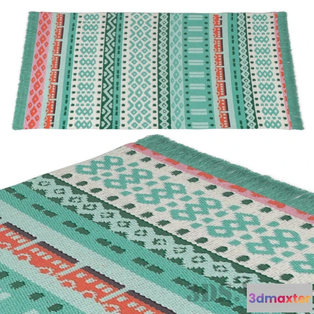 1594338 - decoration - Carpet Ikea KEPPHEST 3D Max