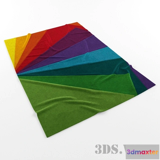 1594358 - decoration - Colored carpet Arte Espina Colorful 4080-61 3D Max