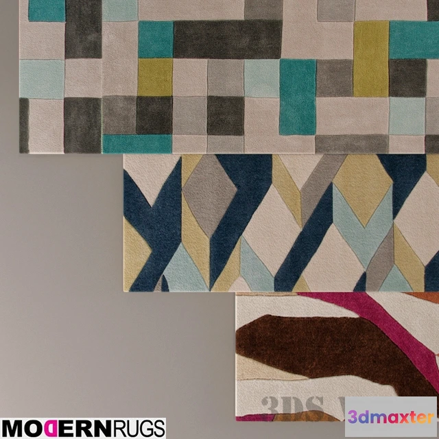 1594408 - decoration - Modern carpets with beautiful textures 3D Max