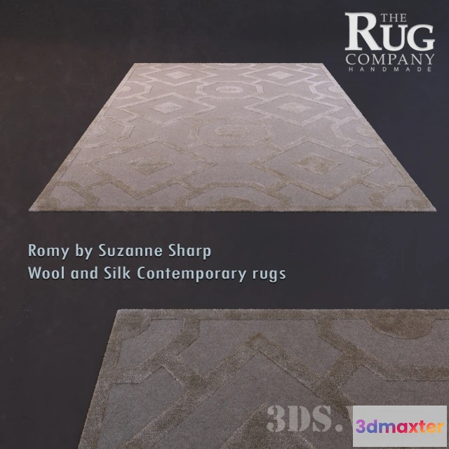 1594492 - decoration - Romy by Suzanne Sharp rug 3D Max