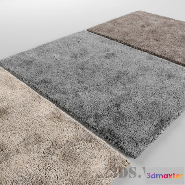 1594494 - decoration - Fluffy modern rugs 3D Max