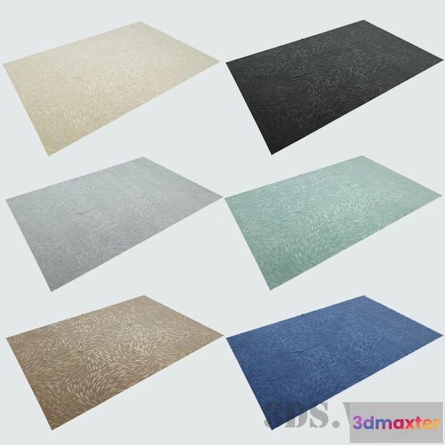 1594530 - decoration - Modern colorful carpets 3D Max
