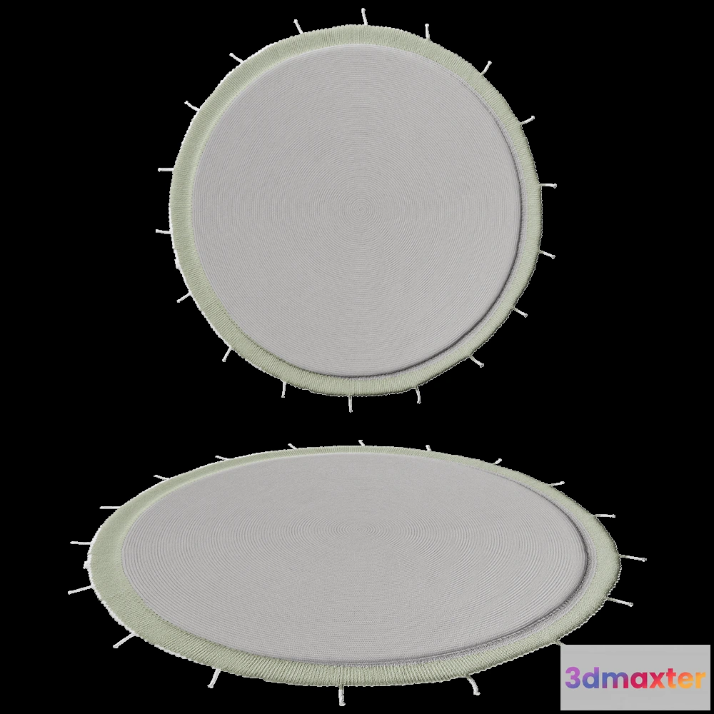 1594564 - Warli - Rug Pleiadi round 3D Max