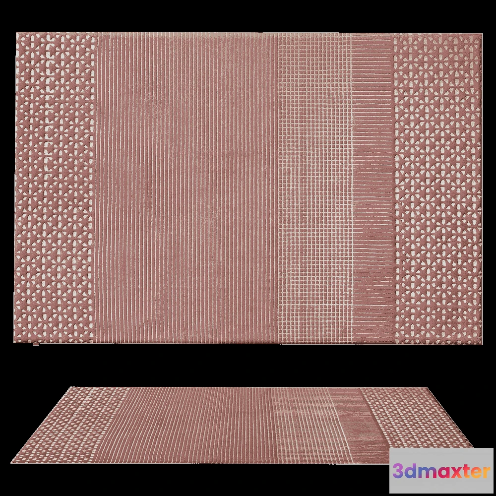 1594596 - Warli - Rug Masala 3D Max