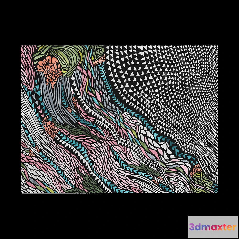 1594674 - Y-O2 - Carpet Wild Vibrations 3D Max