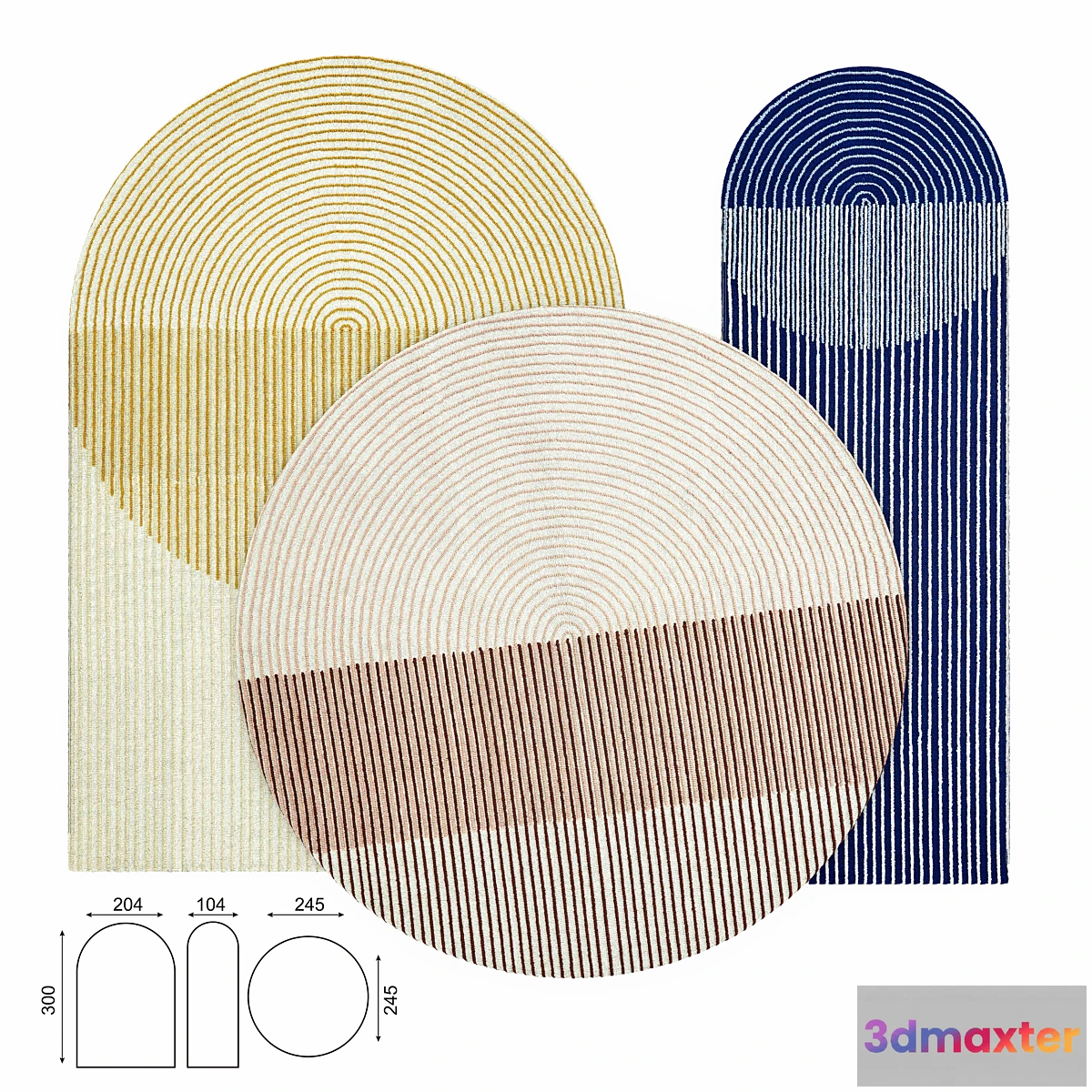 543489 - Ply Pink Rug