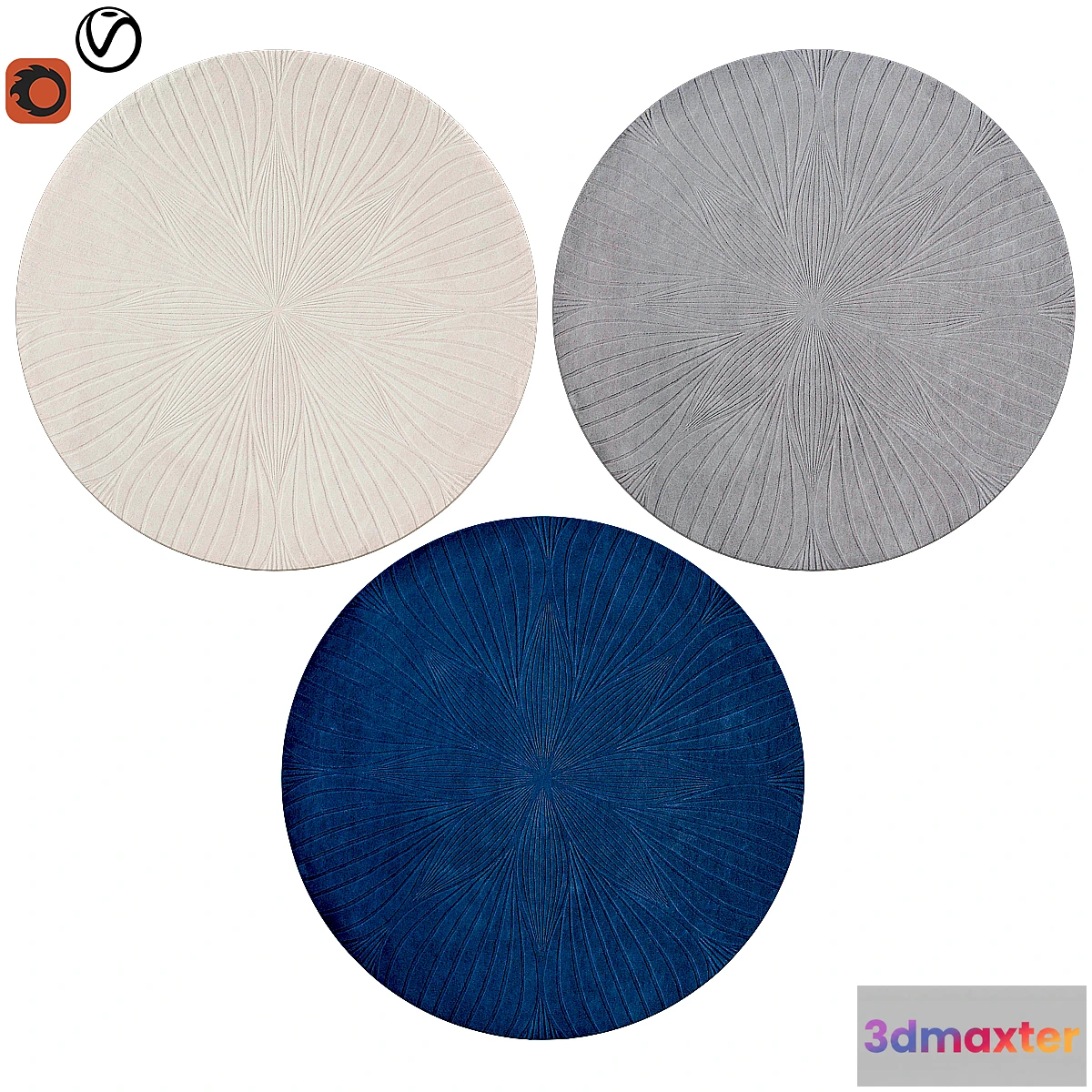 546265 - round rugs  eleven