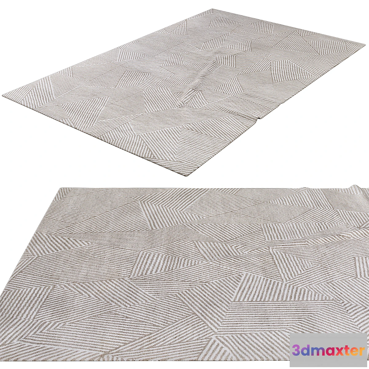 546391 - Contemporary ‘Broken Glass’ Carpet