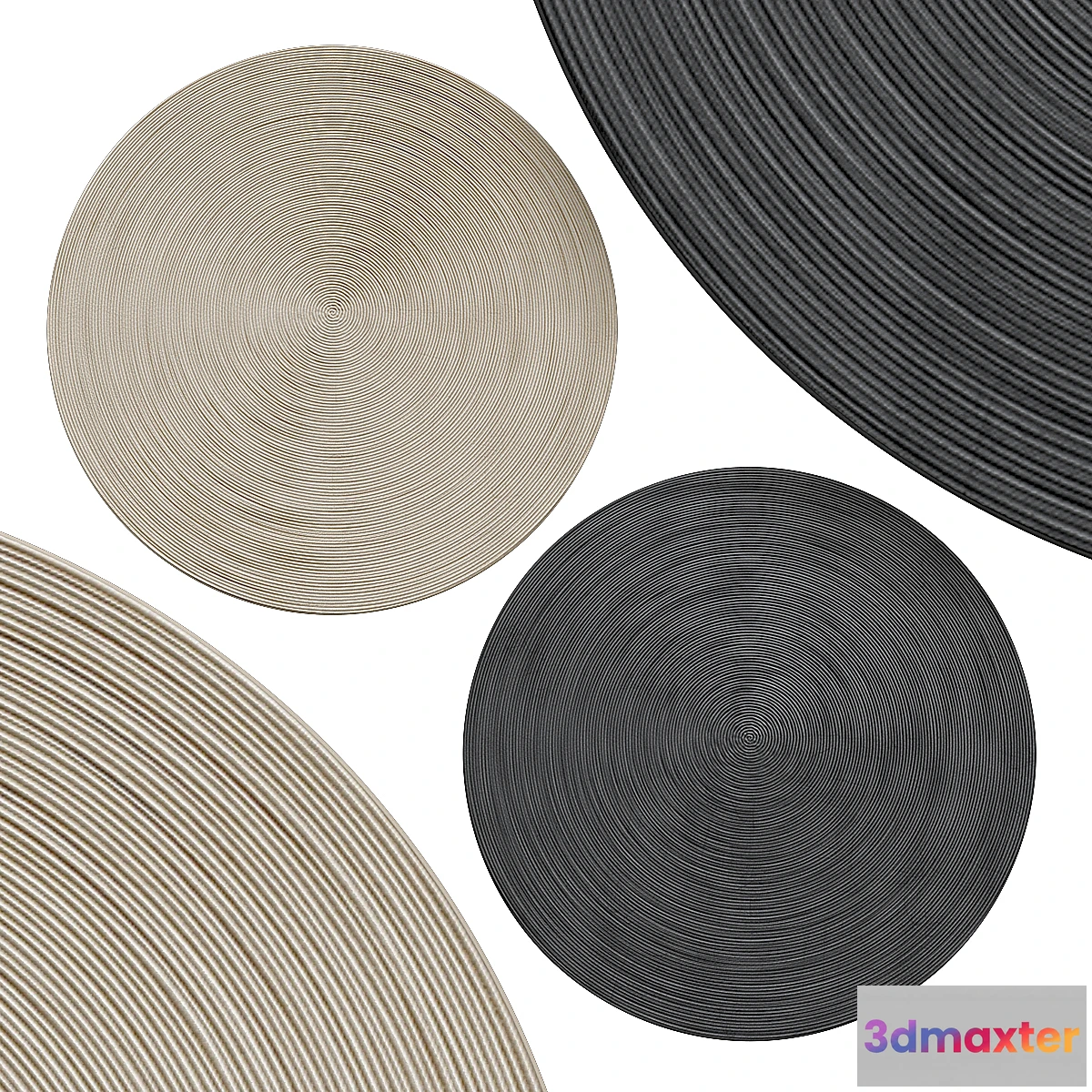 591174 - Circle rugs  No. 063