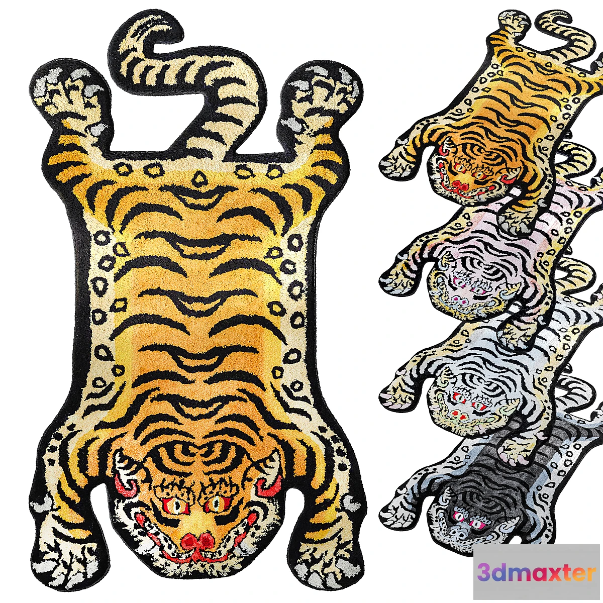 591292 - Tibetan tiger rug