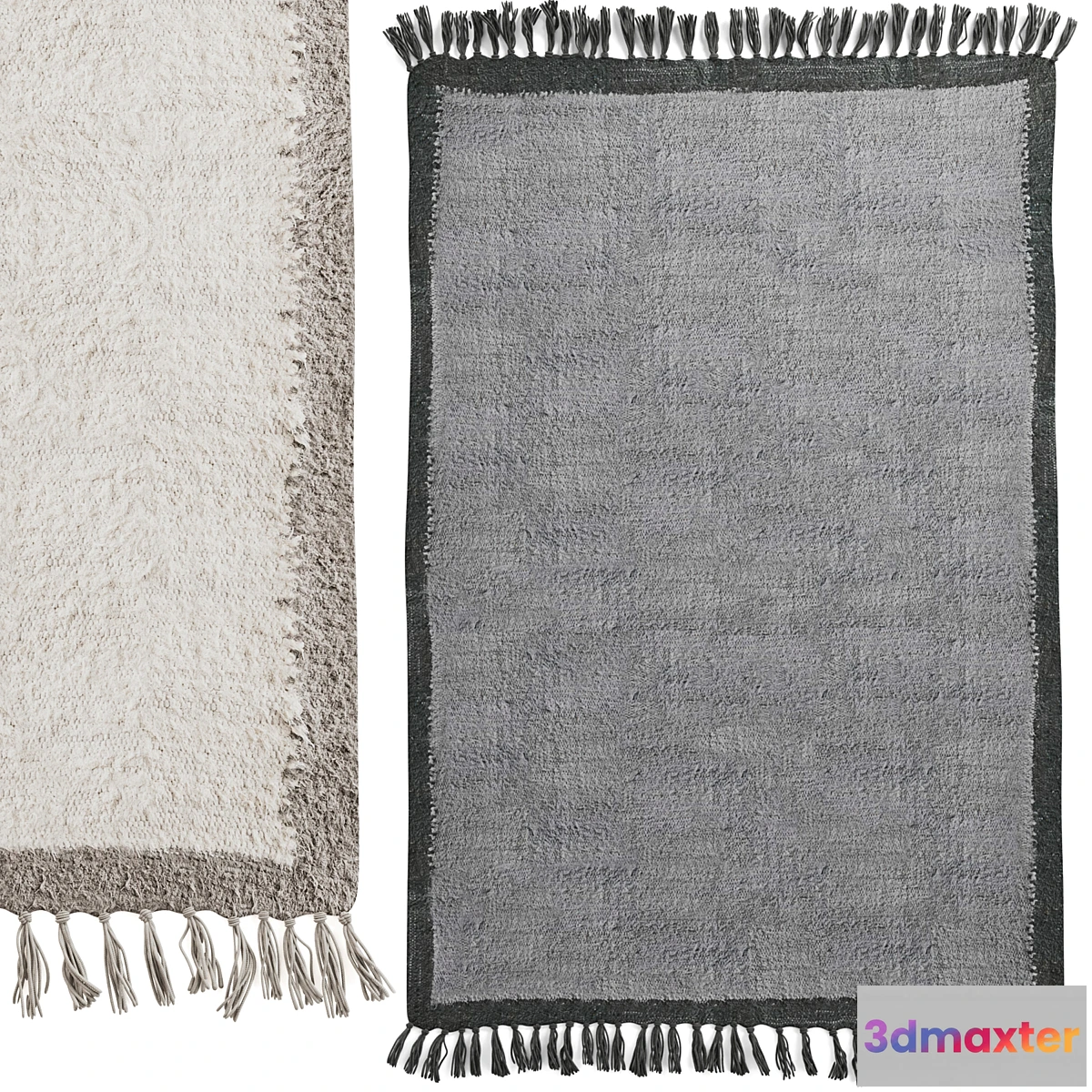 591308 - Border Shaggy Rug by Urban Outfitters