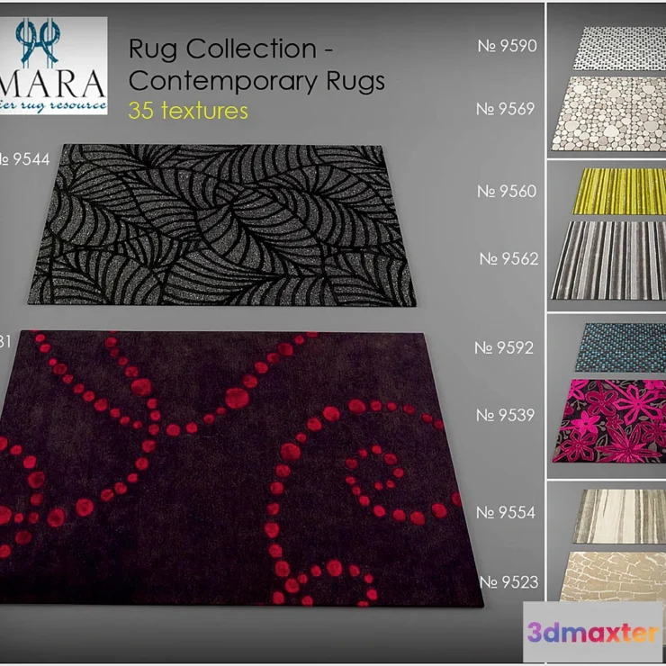 625037 - Amara Rug  Collection - Contemporary Rugs