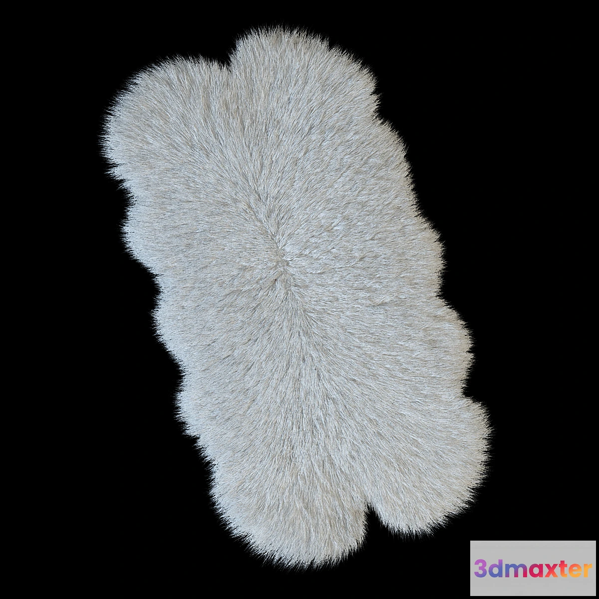 640171 - Sheepskin white Bianco 4x