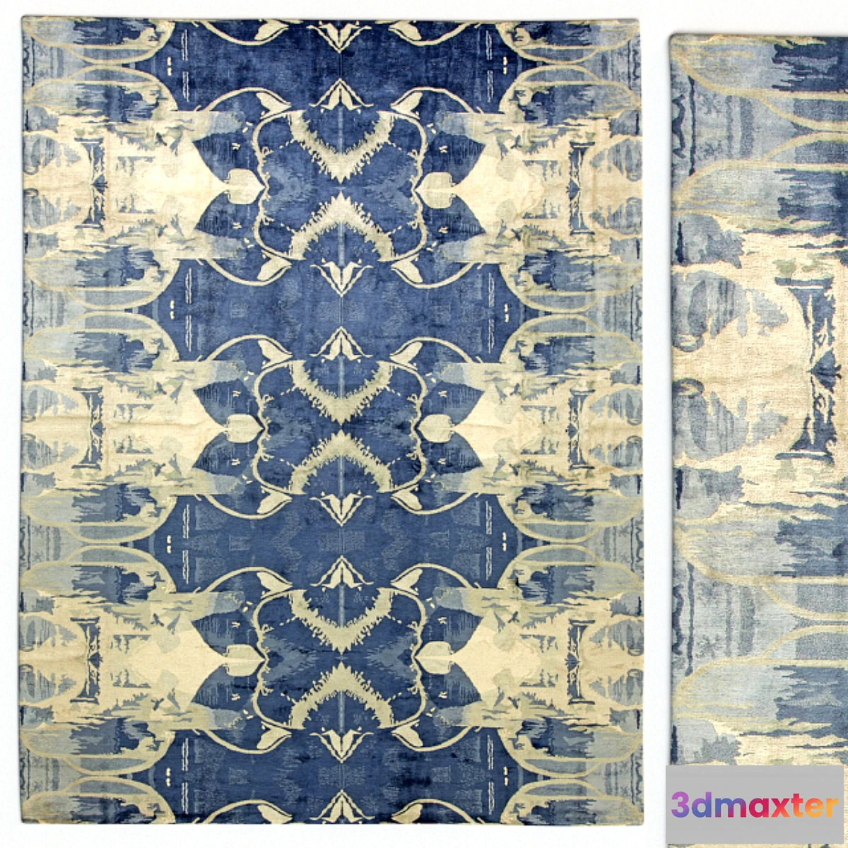 650577 - Carpet DorisLeslieBlau Contemporary Blucie Designed Rug N11283