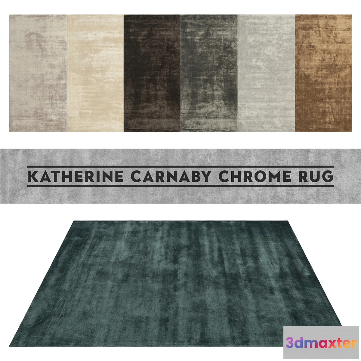 667665 - KATHERINE CARNABY CHROME RUG