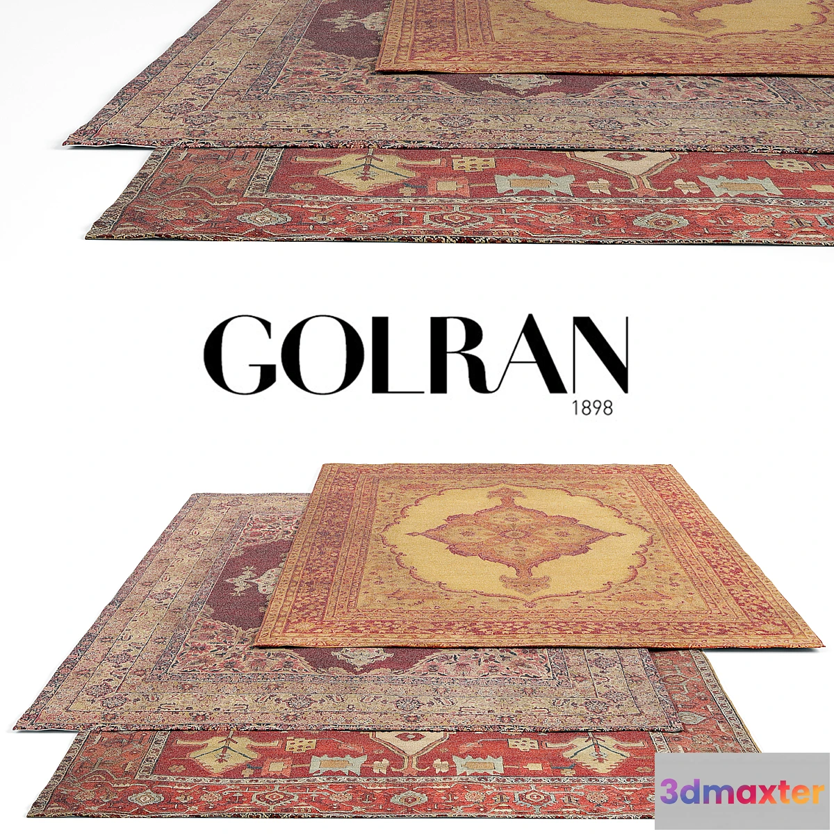 672511 - Golran Antique Rug Set 1