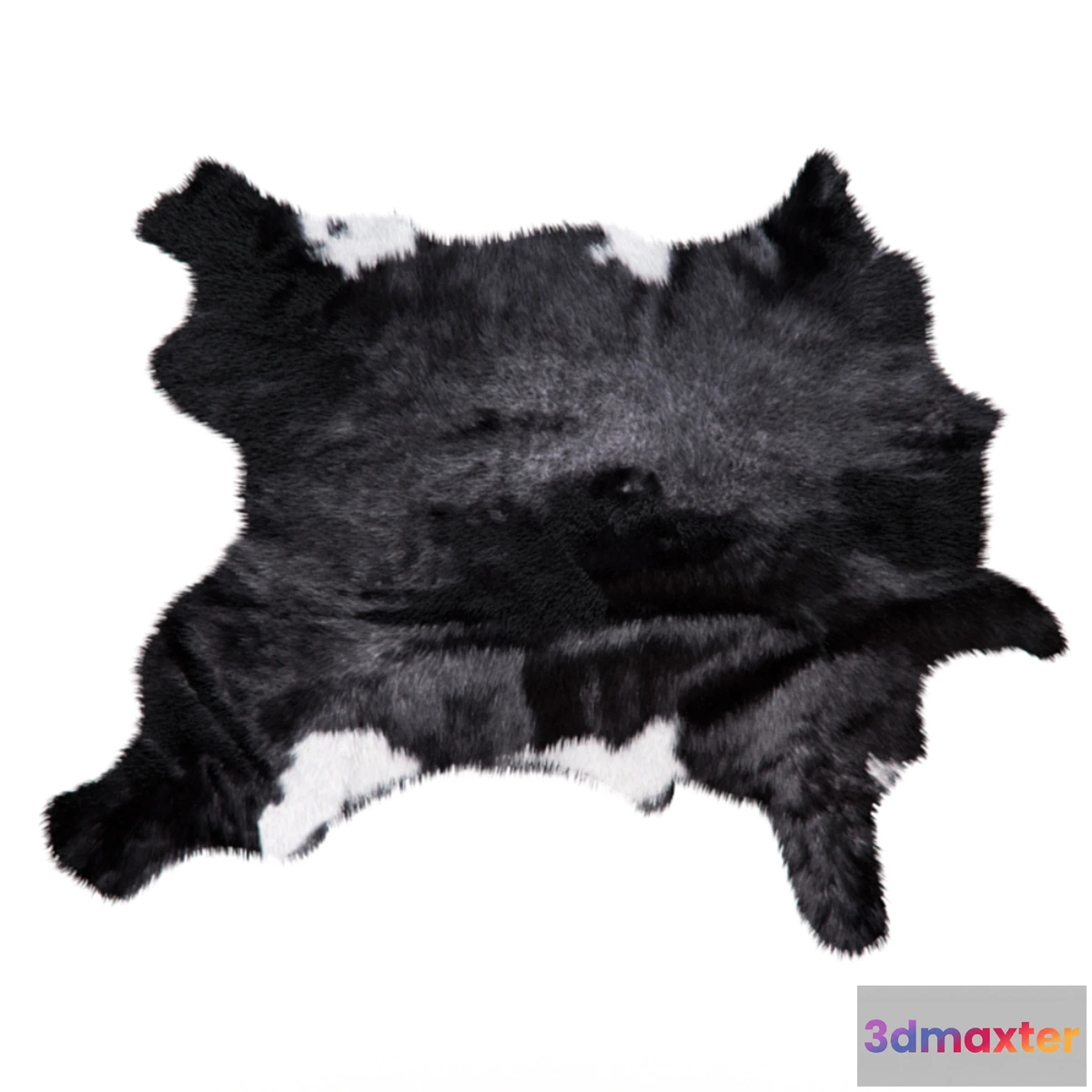 672571 - Carpet Cow hide hair