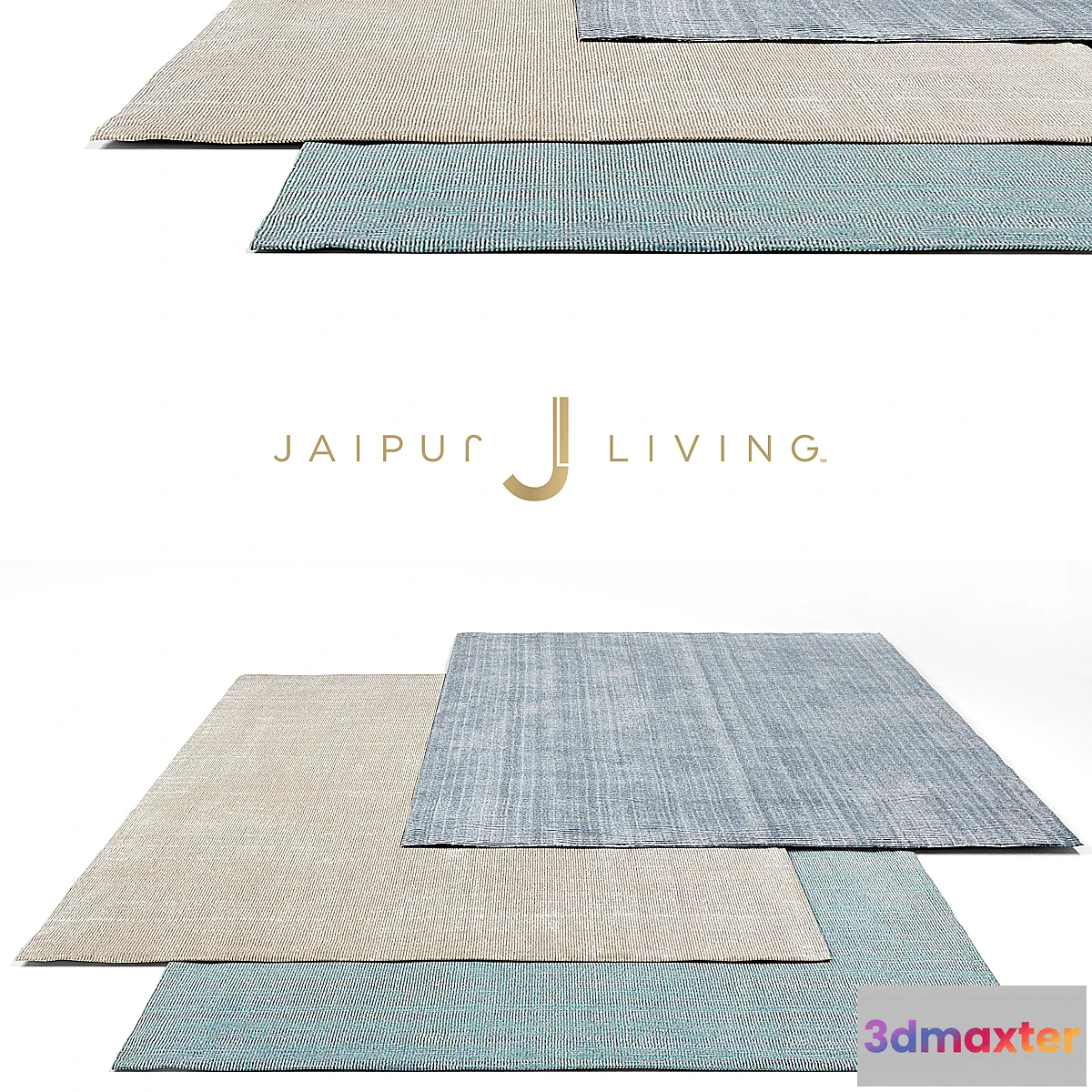 672573 - Jaipur Living Solids Rug Set 5