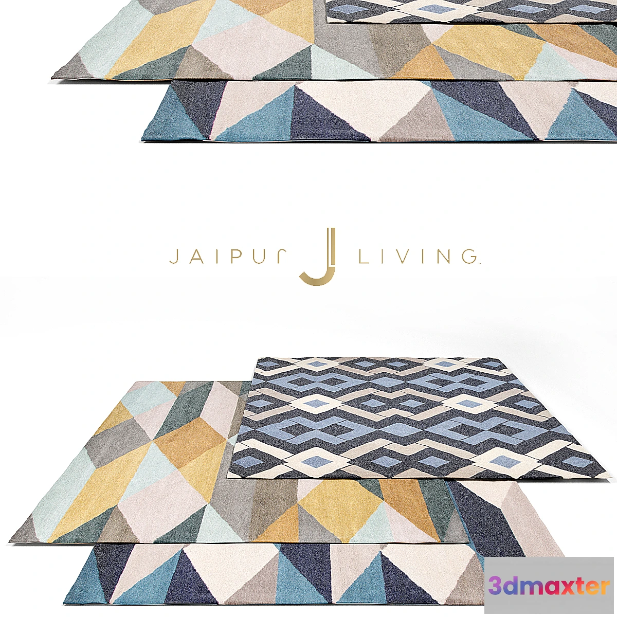 672583 - Jaipur Living Contemporary Rug Set 8
