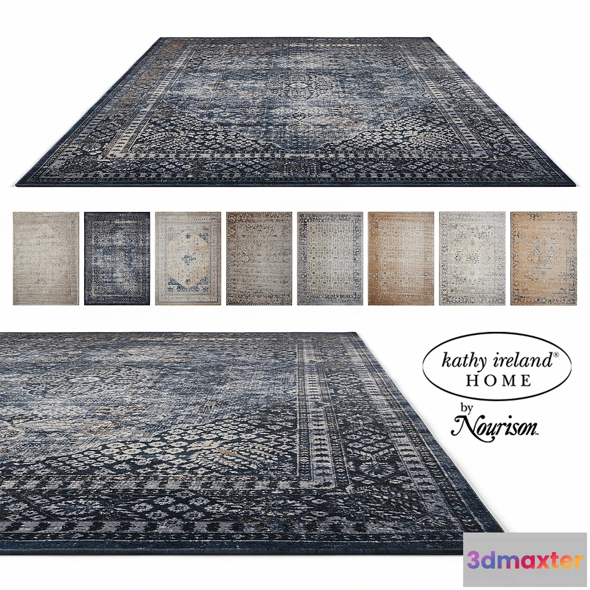 672655 - Kathy Ireland Home by Nourison Malta collection