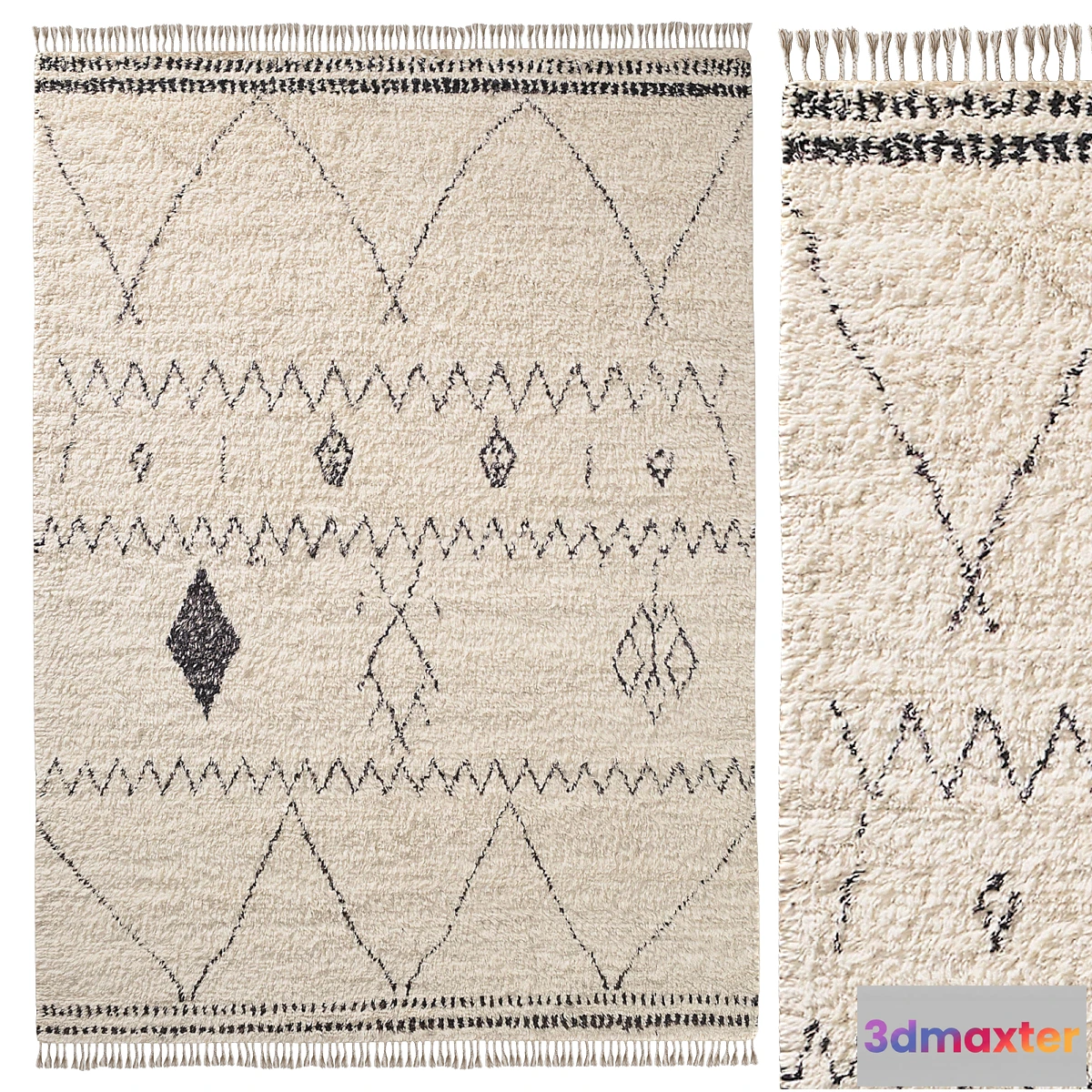 681744 - HANAA WOOL RUG
