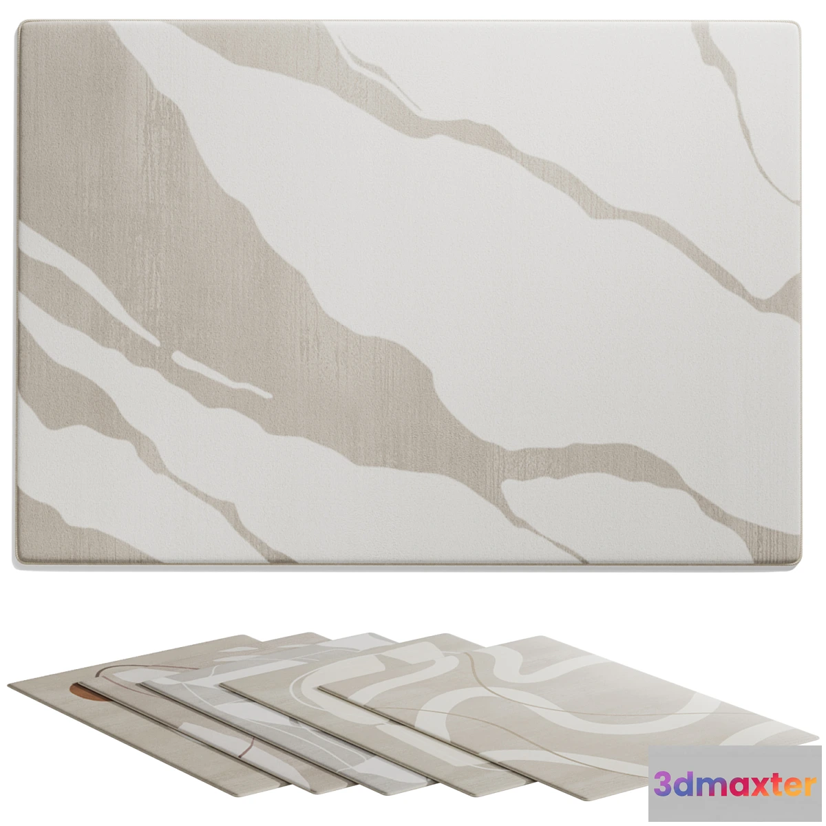 681832 - Nordic Wabi-sabi Carpet Set from Aliexpress