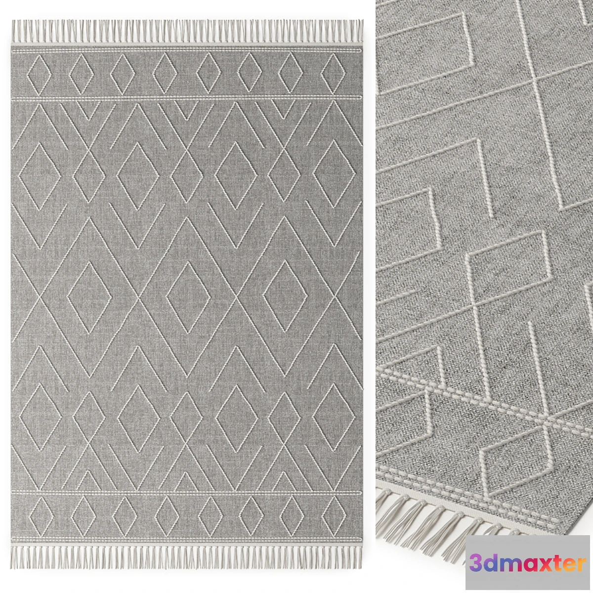 704254 - COTTON RUG SYDNEY GRAY - No.2