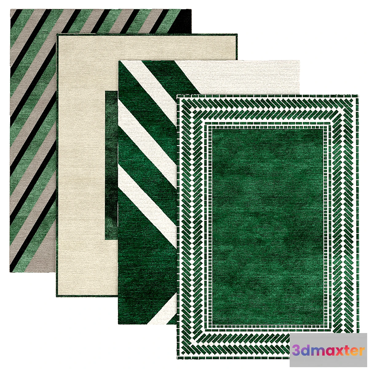 704256 - Green rugs