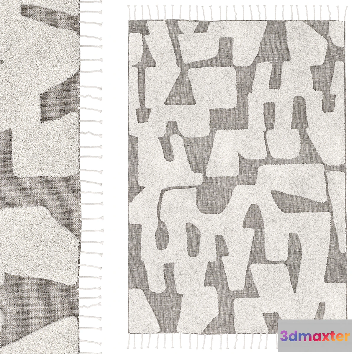 704342 - Wool and cotton carpet Launity