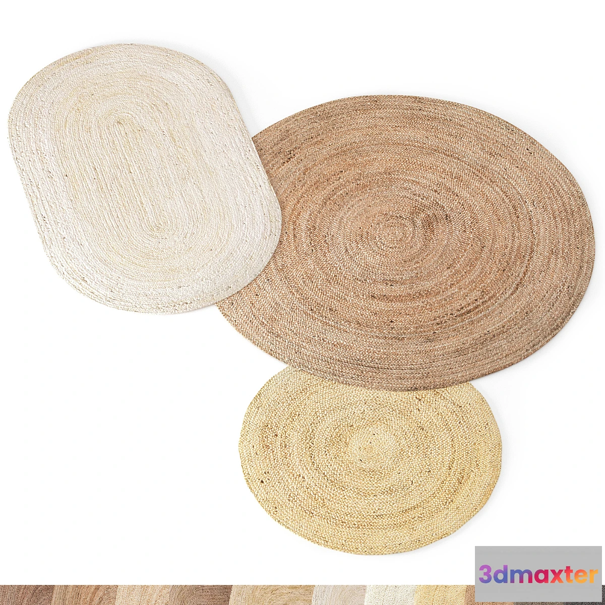 704396 - Carpet Jute set 01