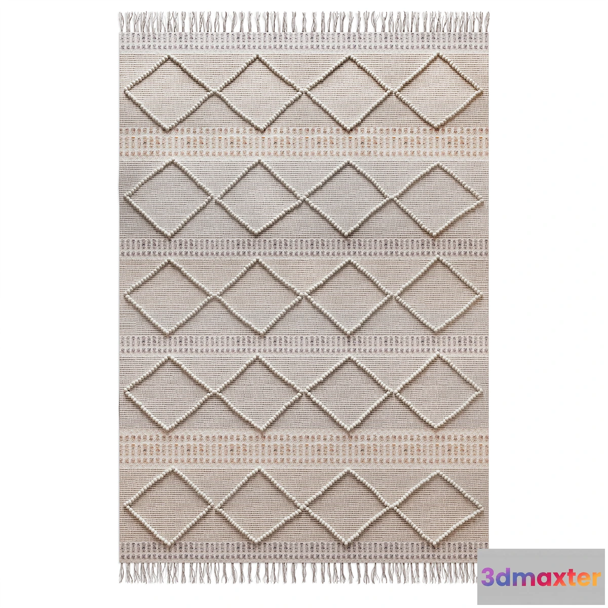 704406 - Home Republic Hendrix Natural & Sky Rug