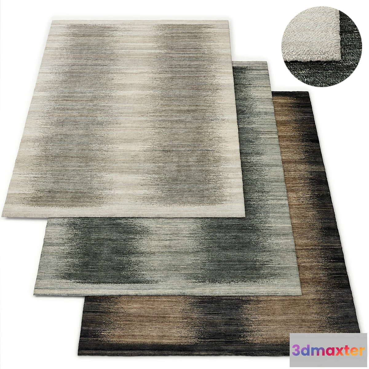 704540 - Shahi Hand-Knotted Wool Rug Restoration Hardware