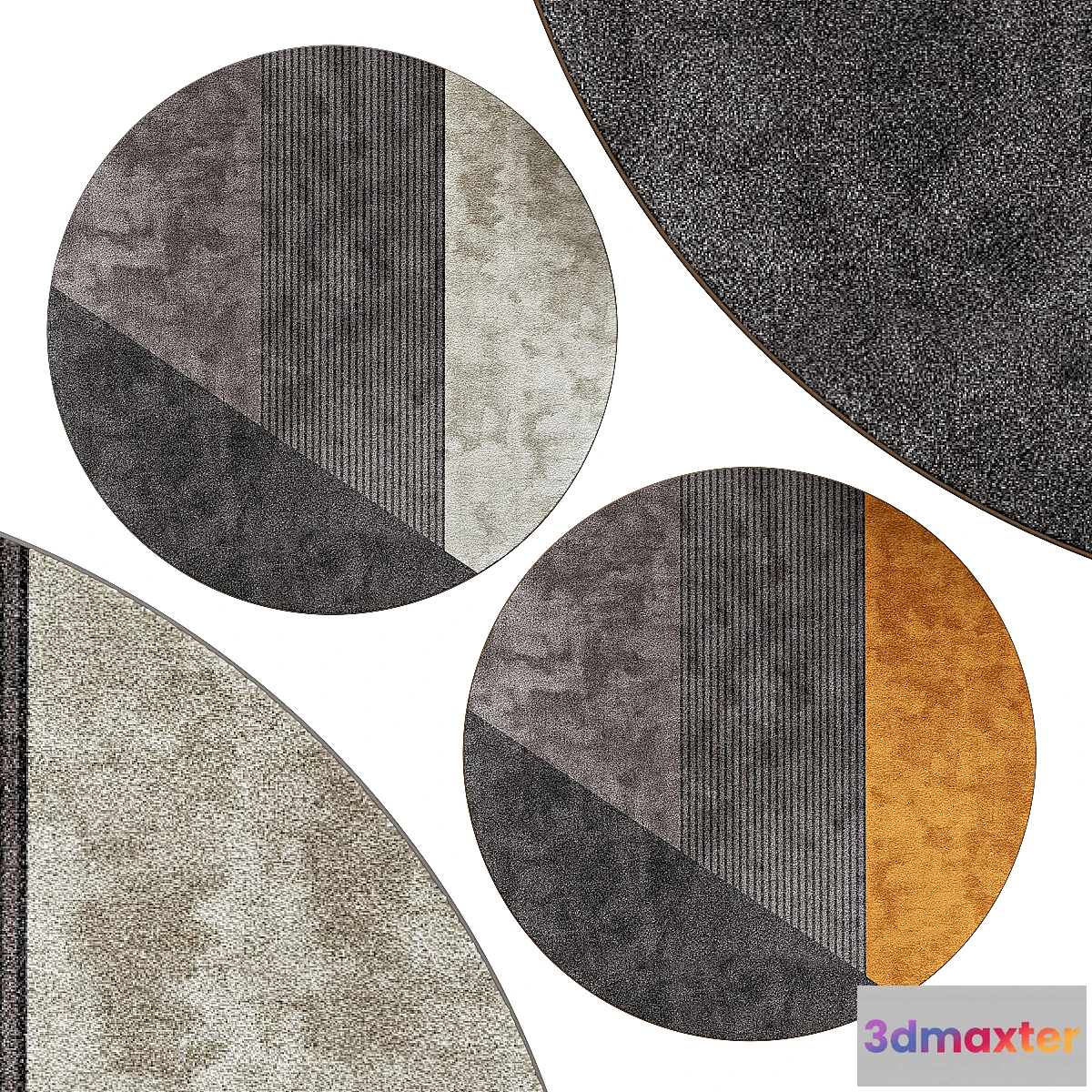 720194 - Circle rugs  No. 066 - No.2