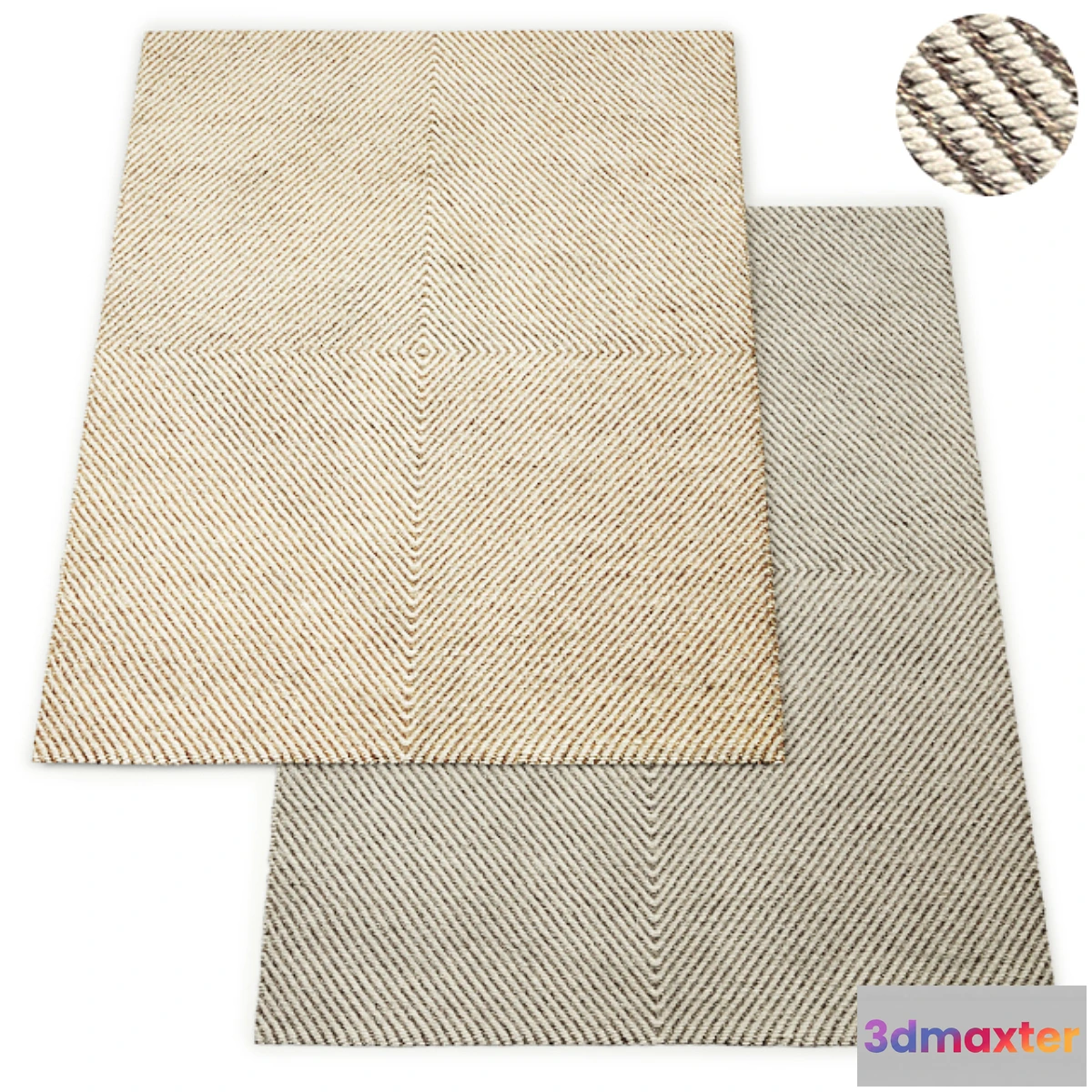 720540 - Axiom Handwoven Wool Flatweave Rug RH Collection - No.2