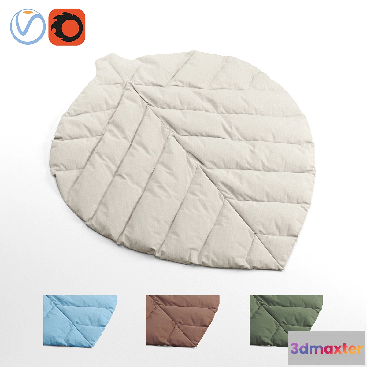 740767 - Rug Leaf - No.2