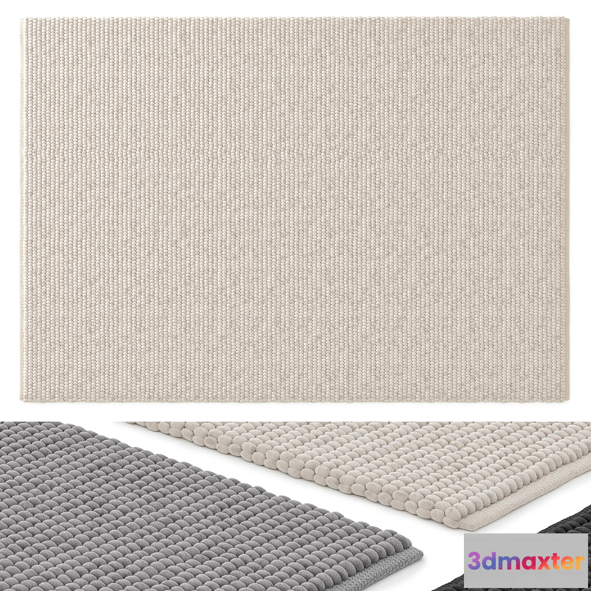 768059 - Benuta NATURALS Wool Rug Beads set 05 - No.2