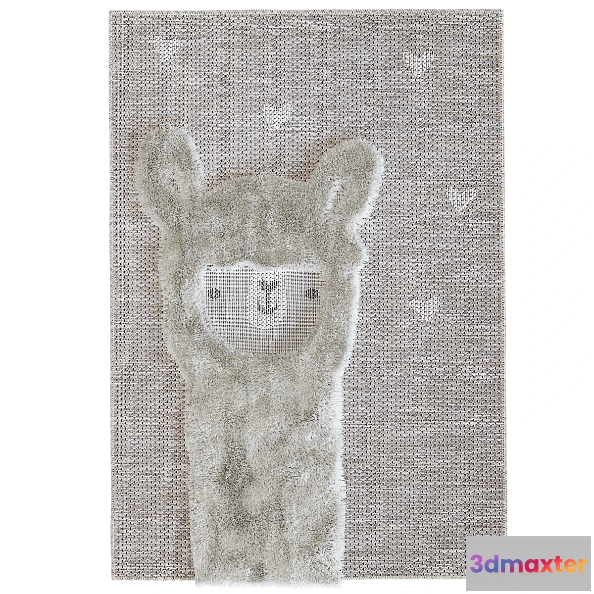 768063 - Lovely Llama rug - No.2