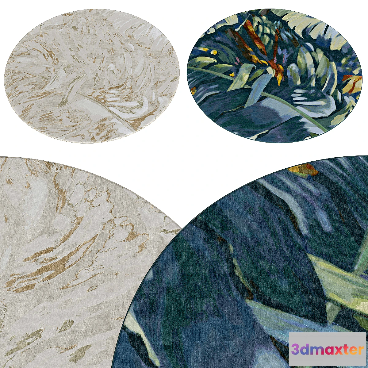 768069 - Circle rugs # 055 - No.2