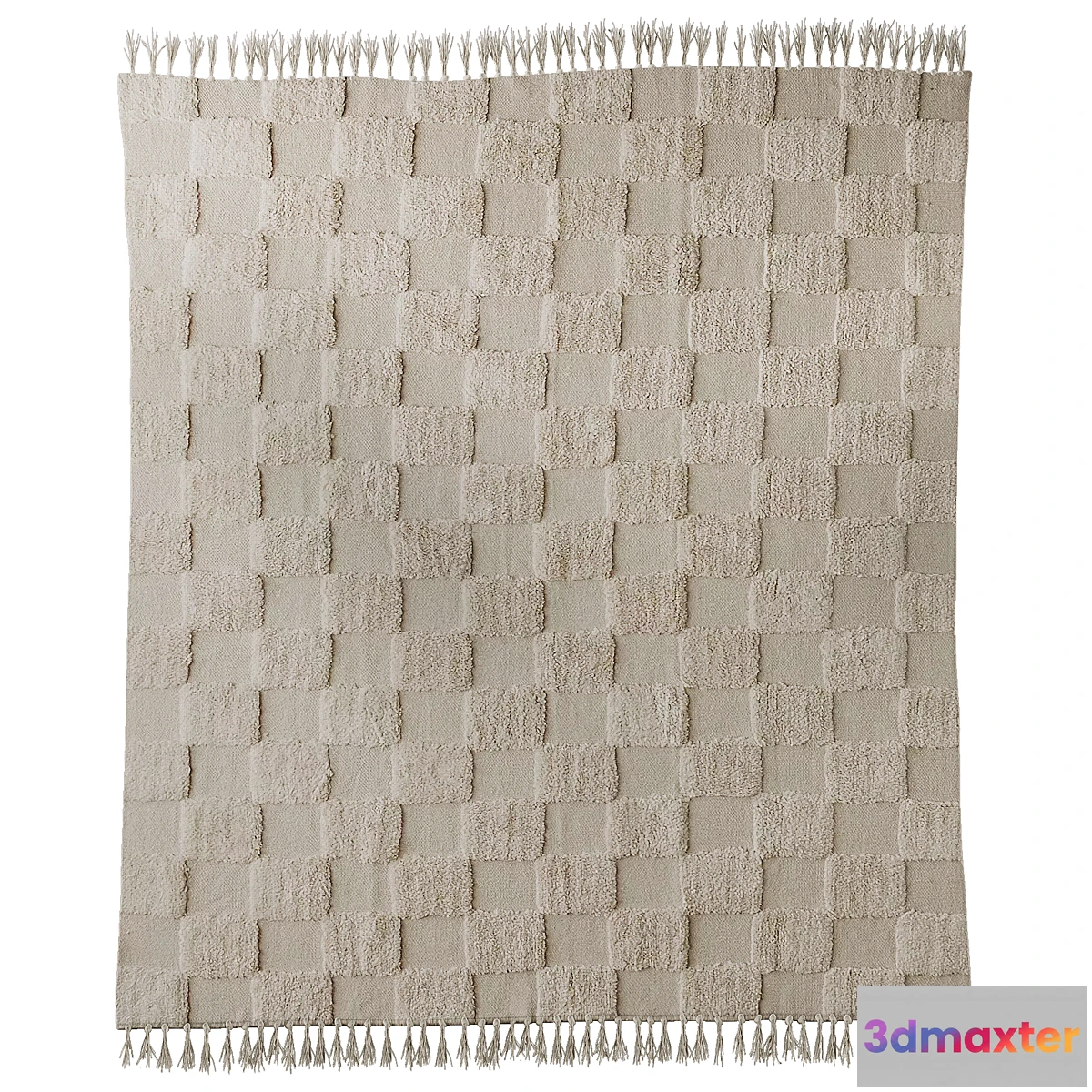 768141 - Checkerboard Hilo Tufted Rug - No.3