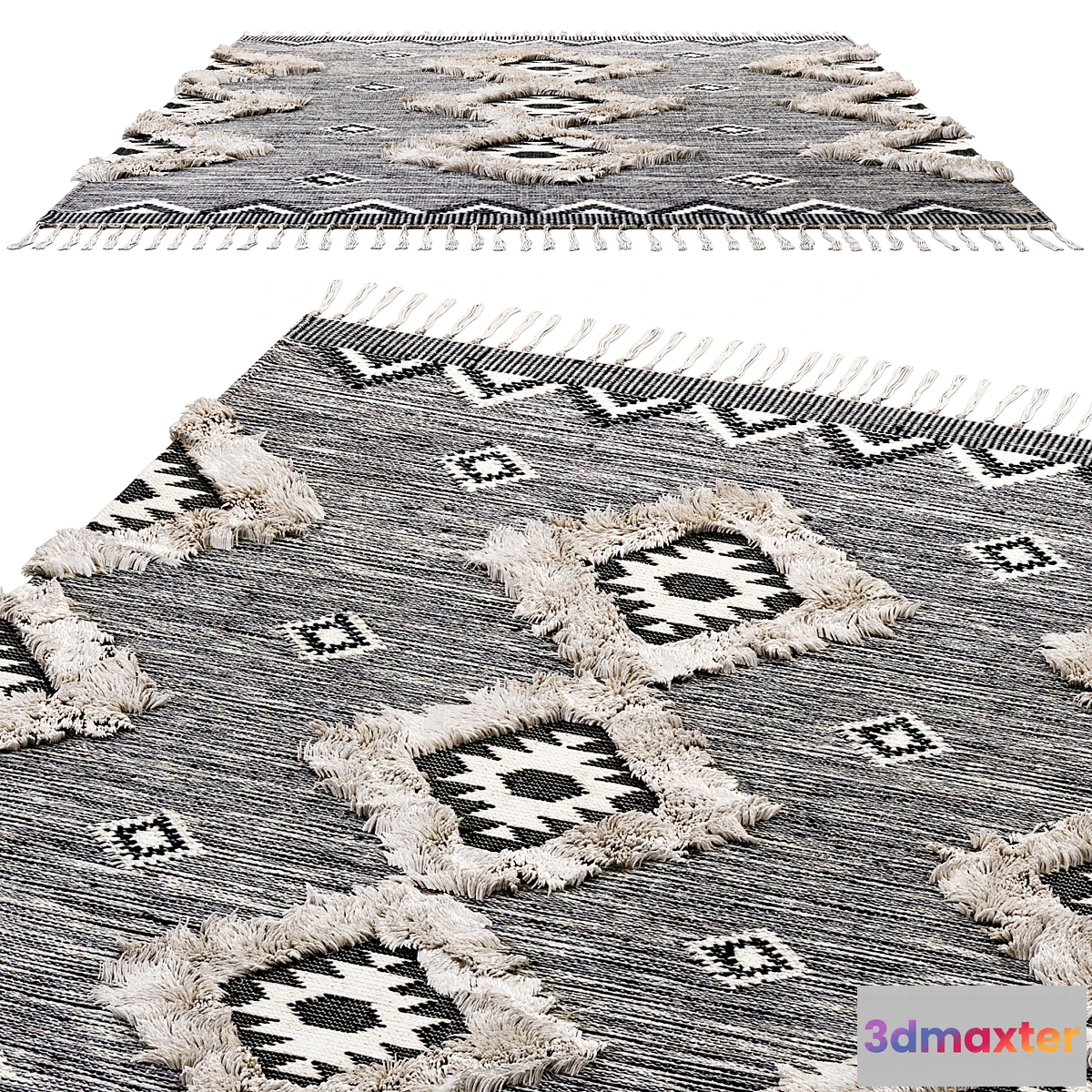 812546 - nuLOOM Ikat Tassel Area Rugs - No.3