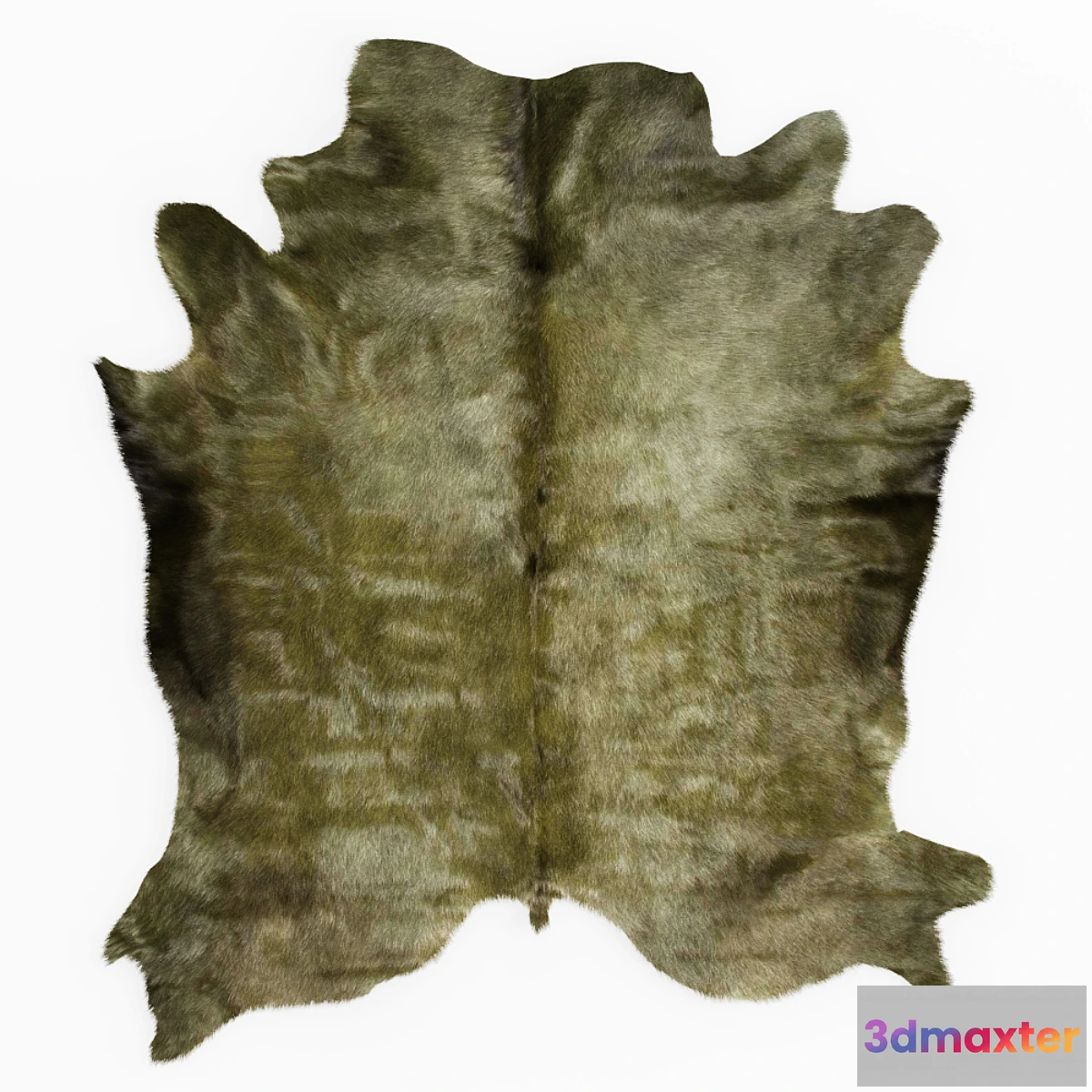 825720 - Green cowhide rug - No.3