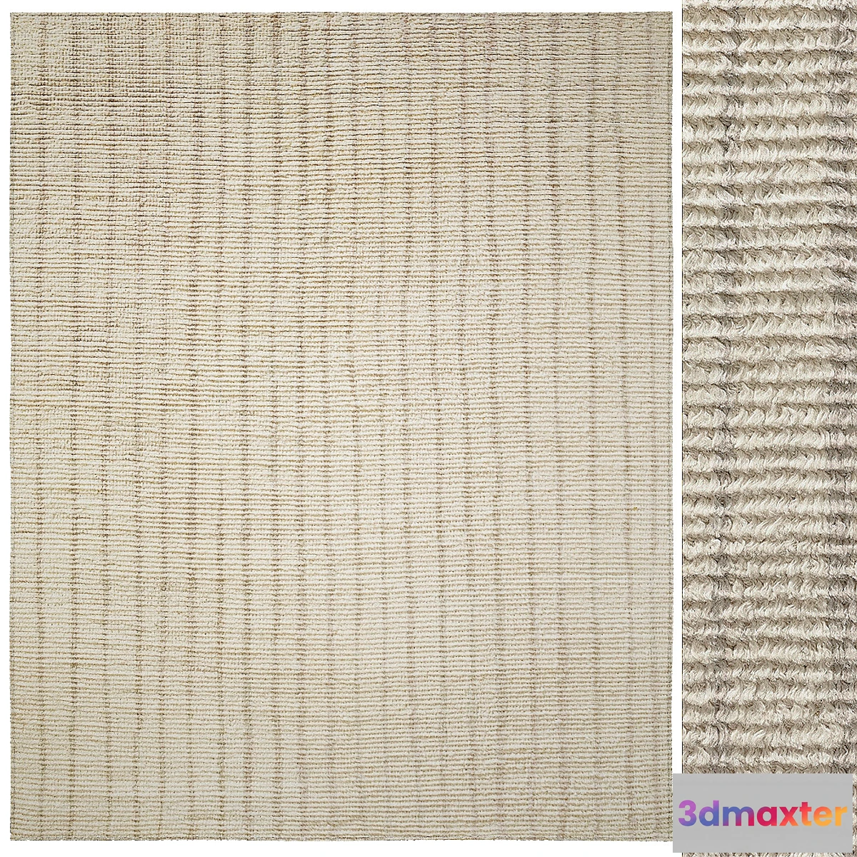 825750 - VIA HANDWOVEN WOOL RUG - No.3